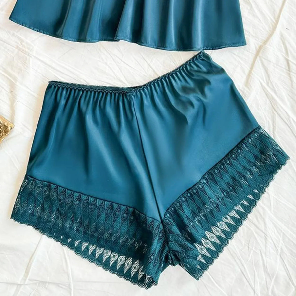 Set-2pc Top and Short Lingerie For Women Image