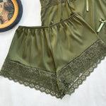 Set-2pc Top and Short Lingerie For Women Image