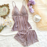 Set-2pc Top and Short Lingerie For Women Image