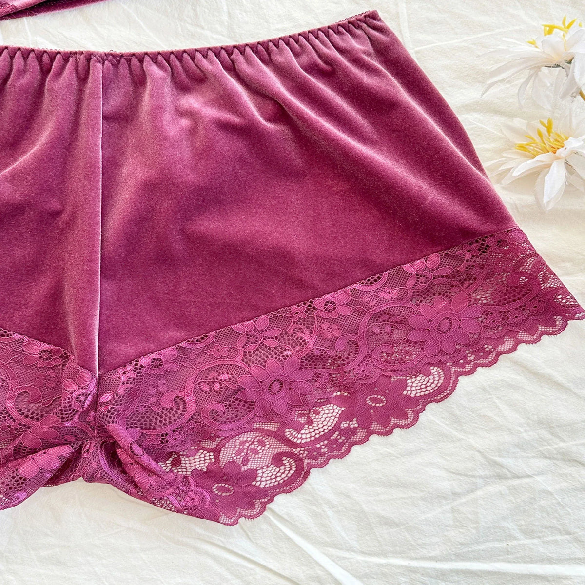 Set-2pc Top and Short Lingerie For Women Image