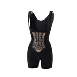 Black Skinny Shapewear Bodysuit for Women Image