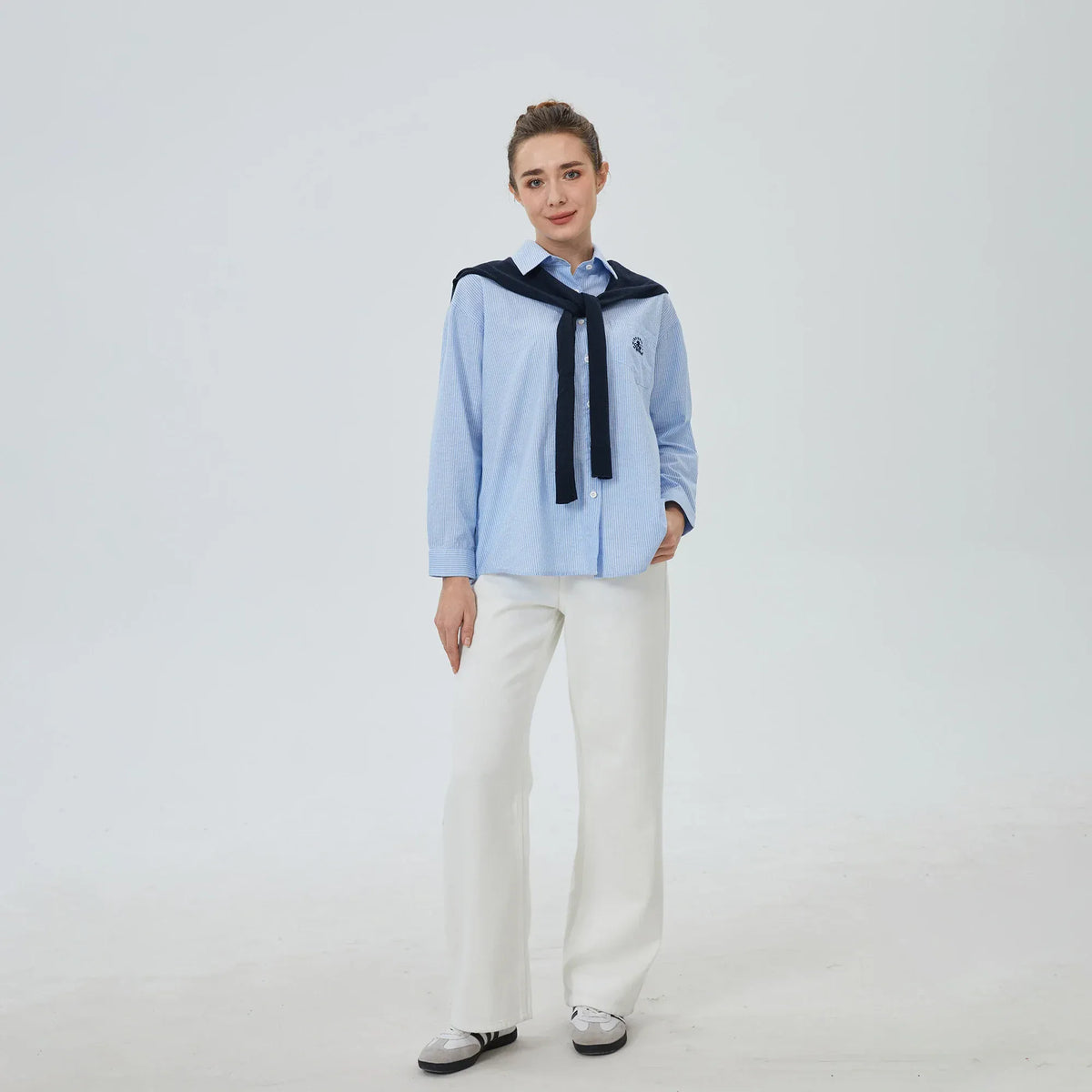 Striped Shirt-2Pc for Women Image