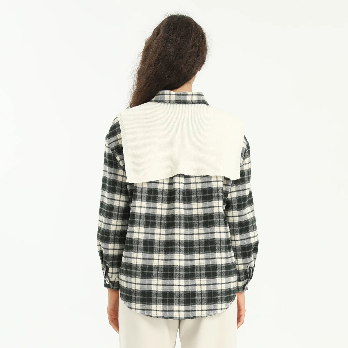 Elegant Checked Shirt-2Pc for Women Image