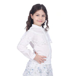 Floral Classic Shirt For Girls Image