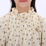 Casual Floral Shirt for Girls Image