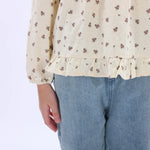 Casual Floral Shirt for Girls Image