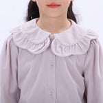 Casual Plain Shirt for Girls Image