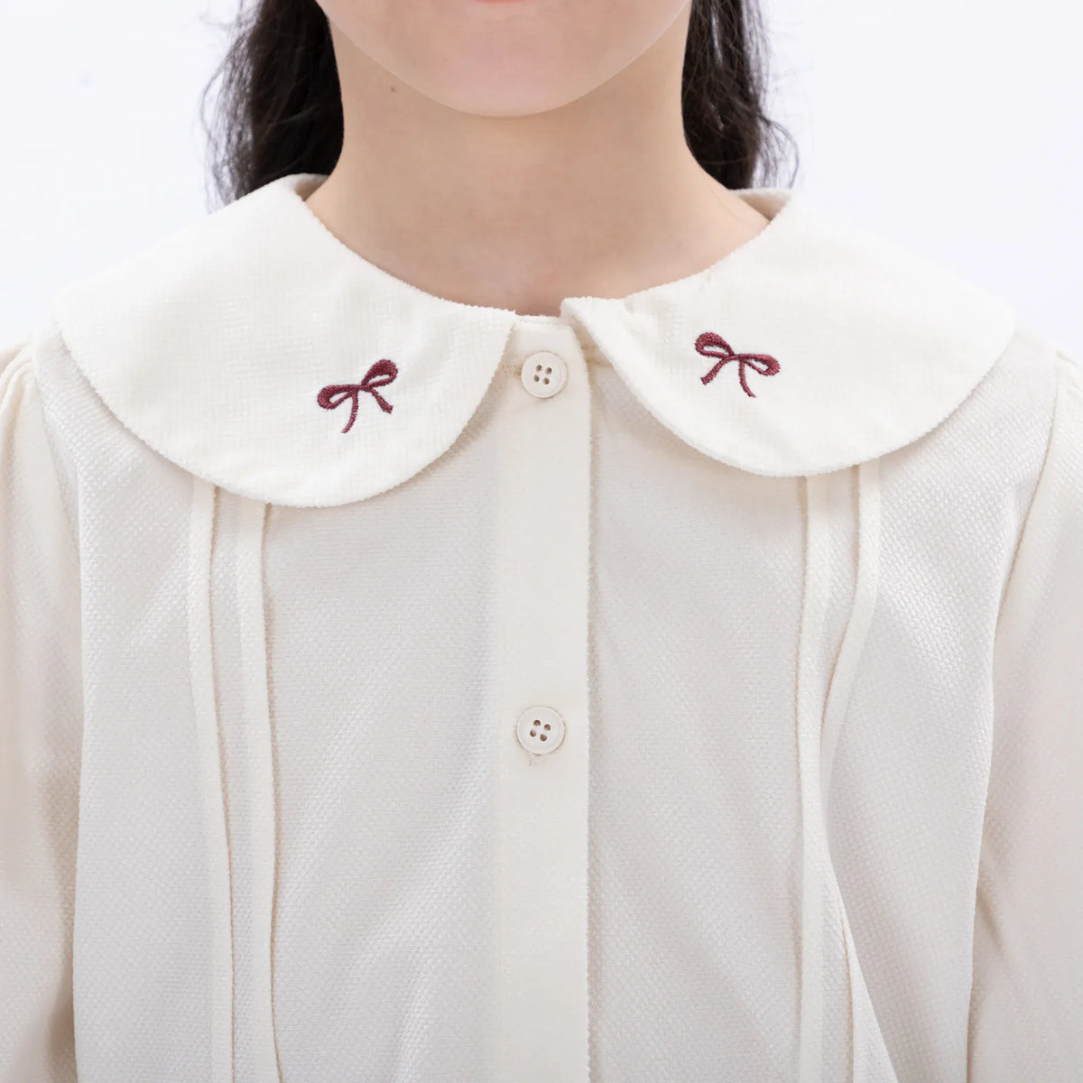 Casual Embroidery Shirt for Girls Image