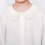 Casual Floral Shirt for Girls Image