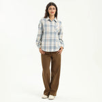 Elegant Checked Shirt for Women Image