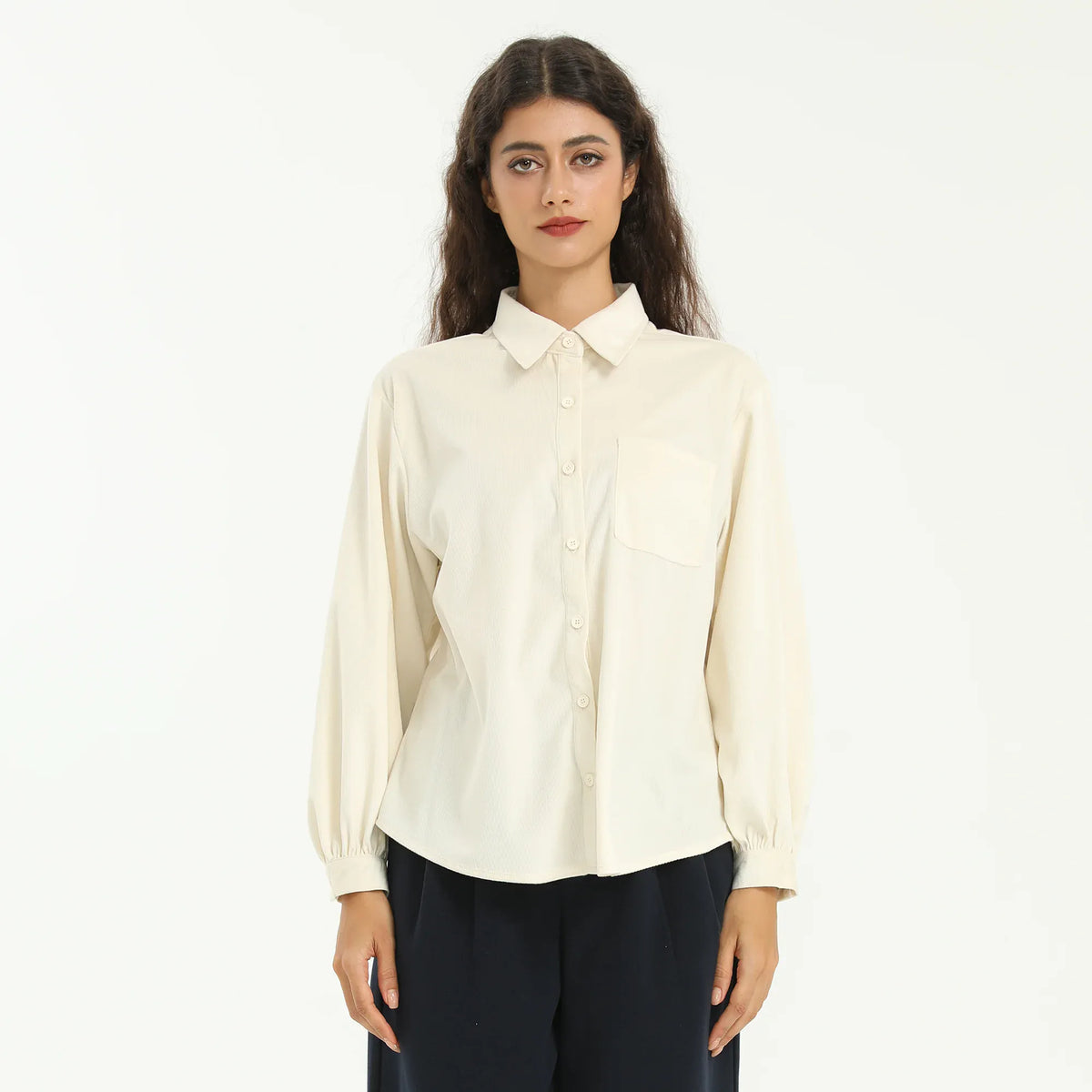 Elegant Plain Shirt for Women Image