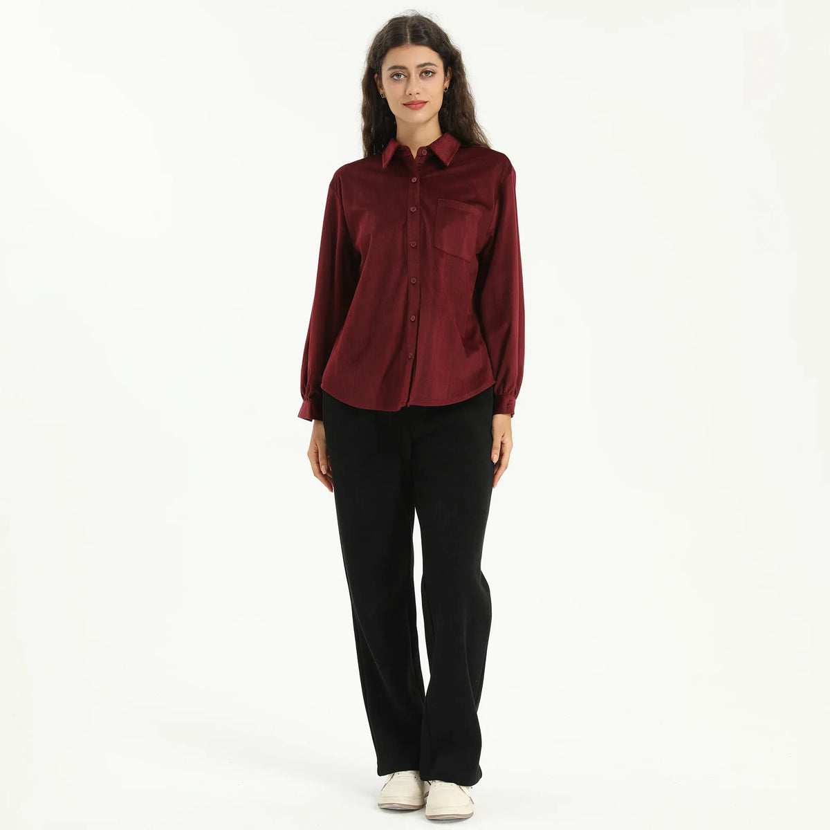 Elegant Plain Shirt for Women Image