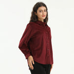 Elegant Plain Shirt for Women Image