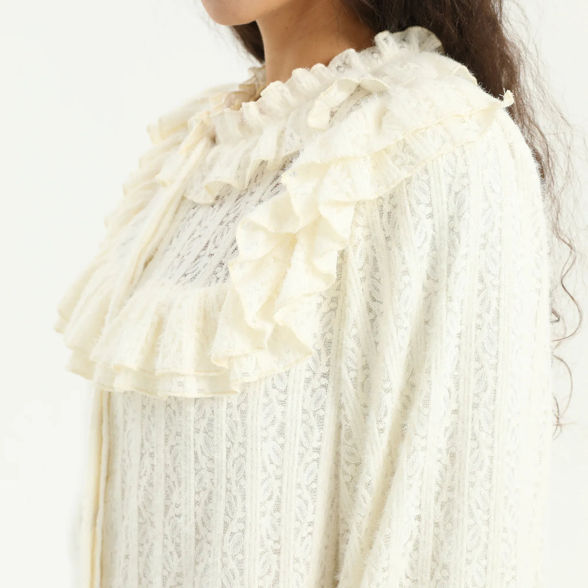 Elegant Jacquard Shirt for Women Image