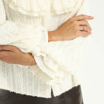 Elegant Jacquard Shirt for Women Image