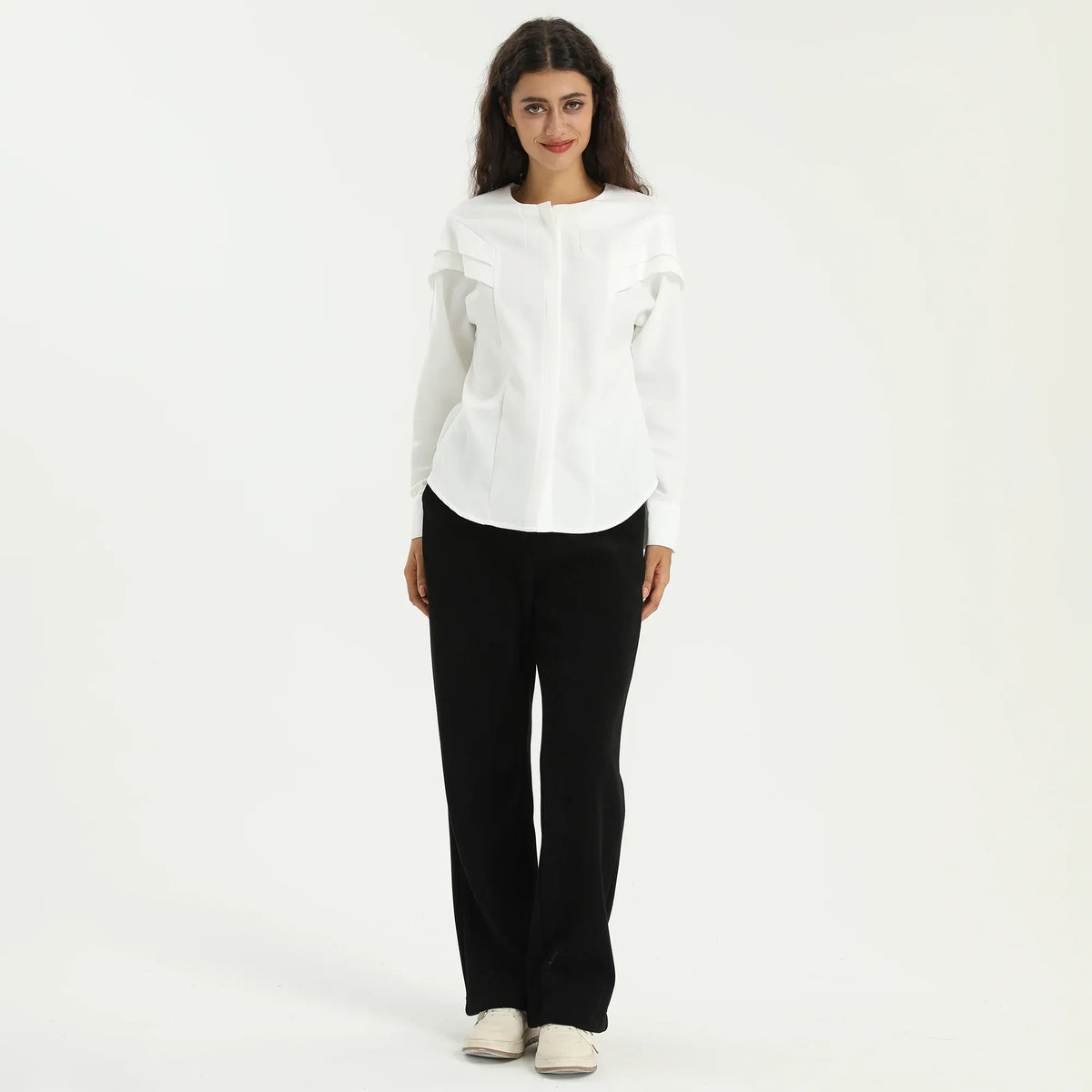 Elegant Plain Shirt for Women Image