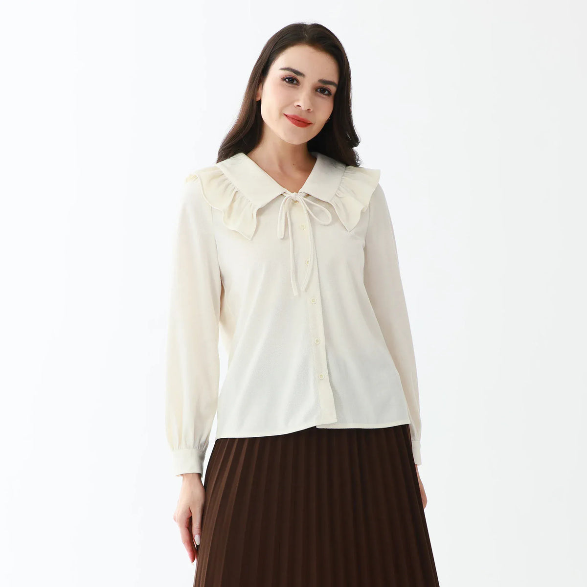 Elegant Plain Shirt for Women Image
