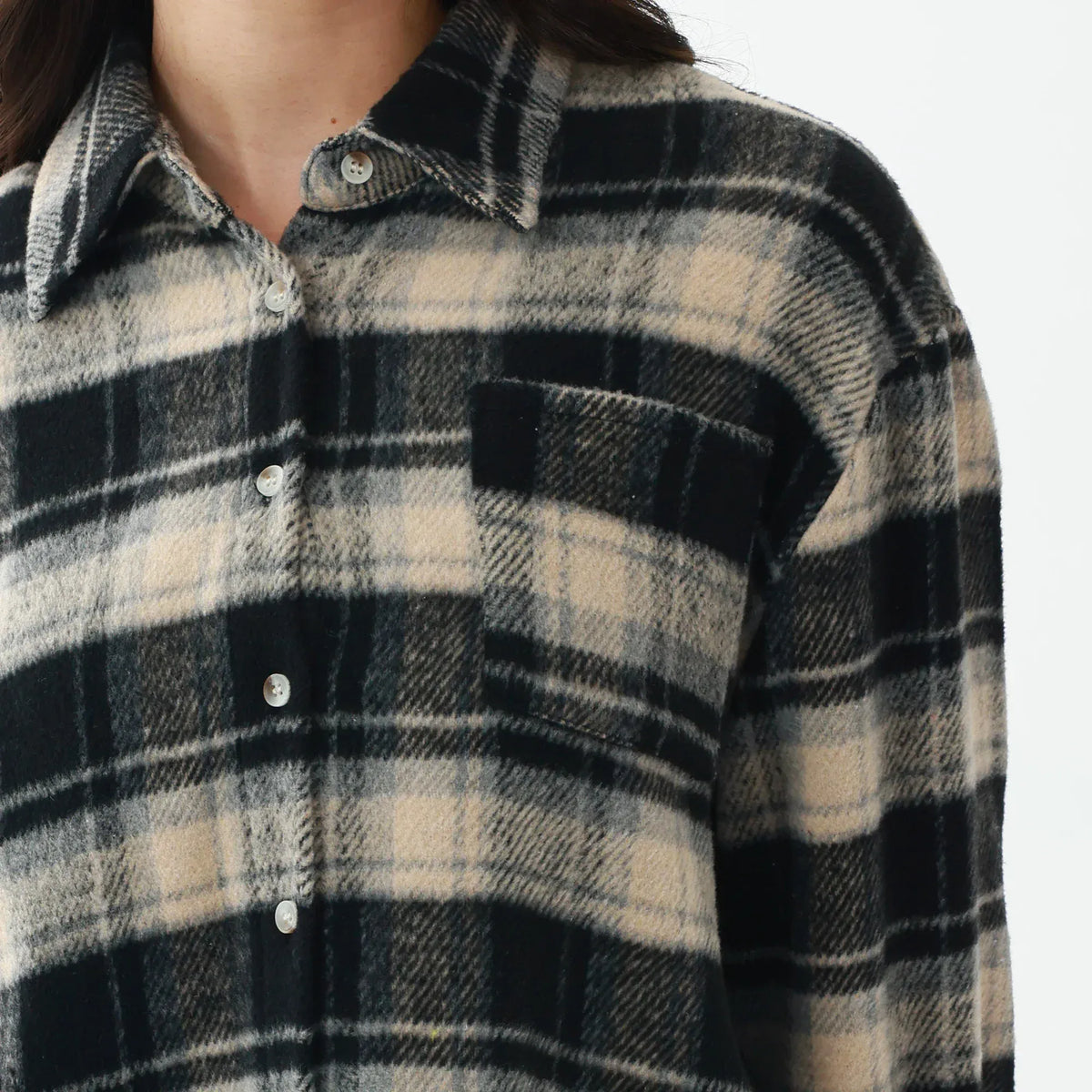 Elegant Checked Shirt for Women Image