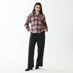Elegant Checked Shirt for Women Image