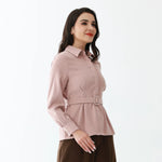 Elegant Plain Shirt for Women Image