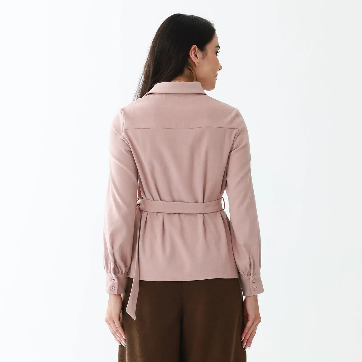 Elegant Plain Shirt for Women Image