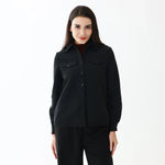 Elegant Jacquard Shirt for Women Image