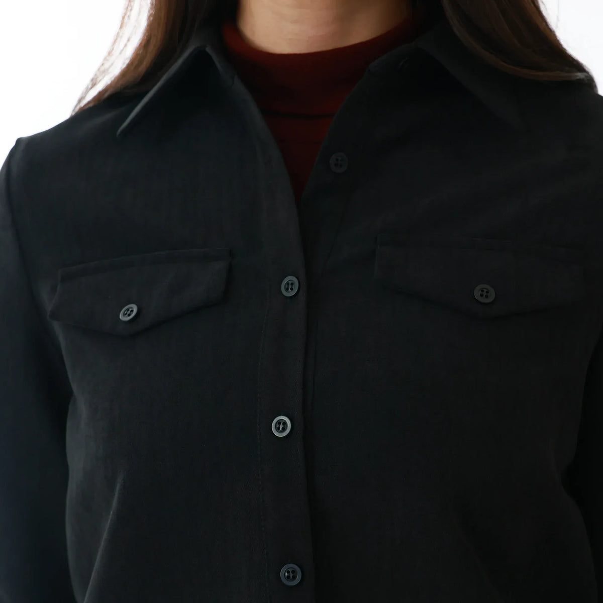 Elegant Jacquard Shirt for Women Image