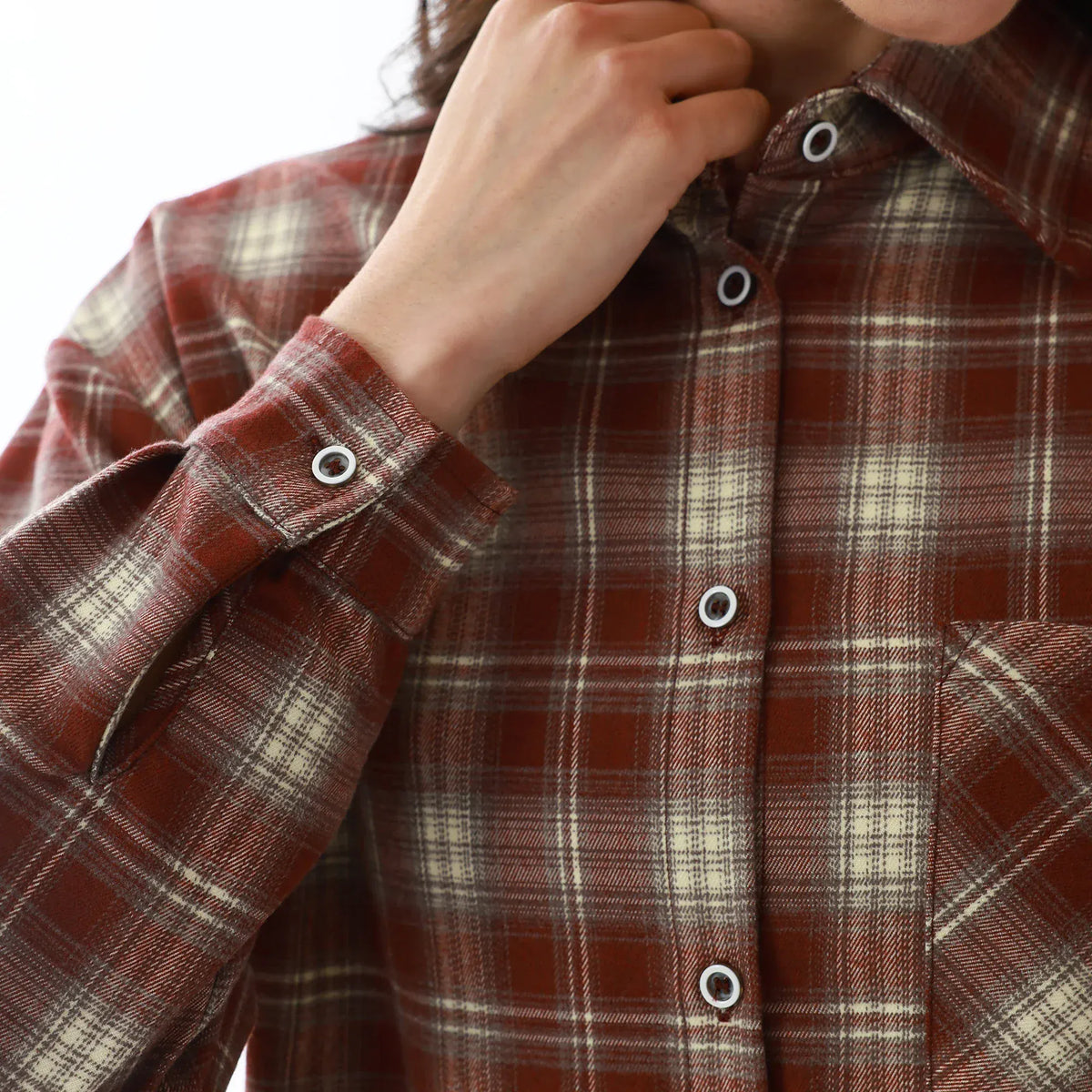 Elegant Checked Shirt for Women Image