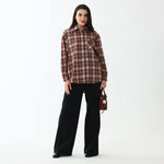 Elegant Checked Shirt for Women Image