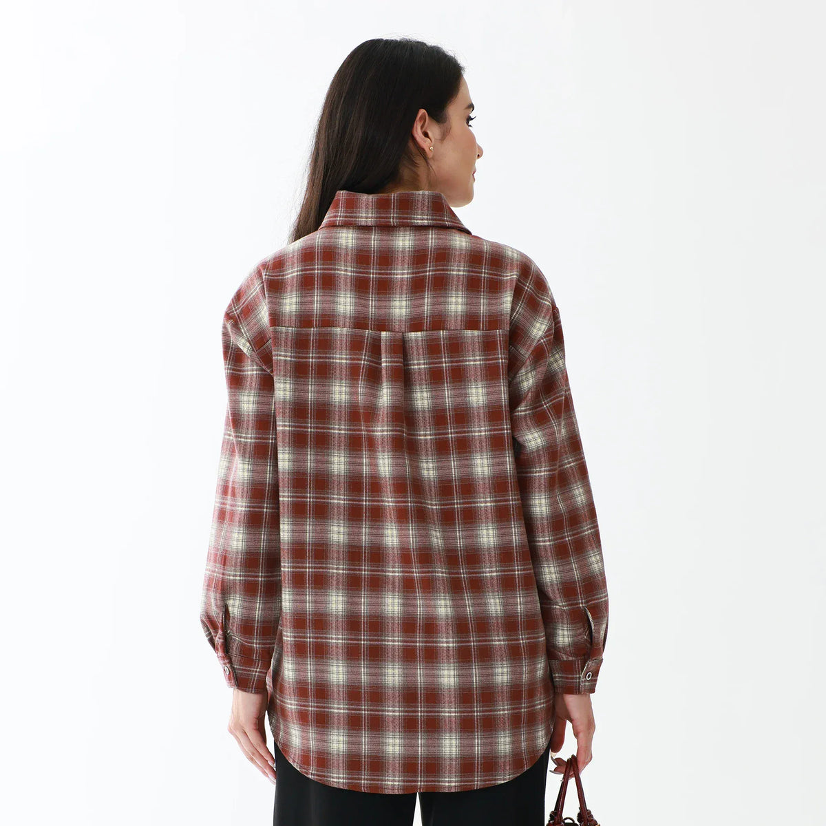 Elegant Checked Shirt for Women Image