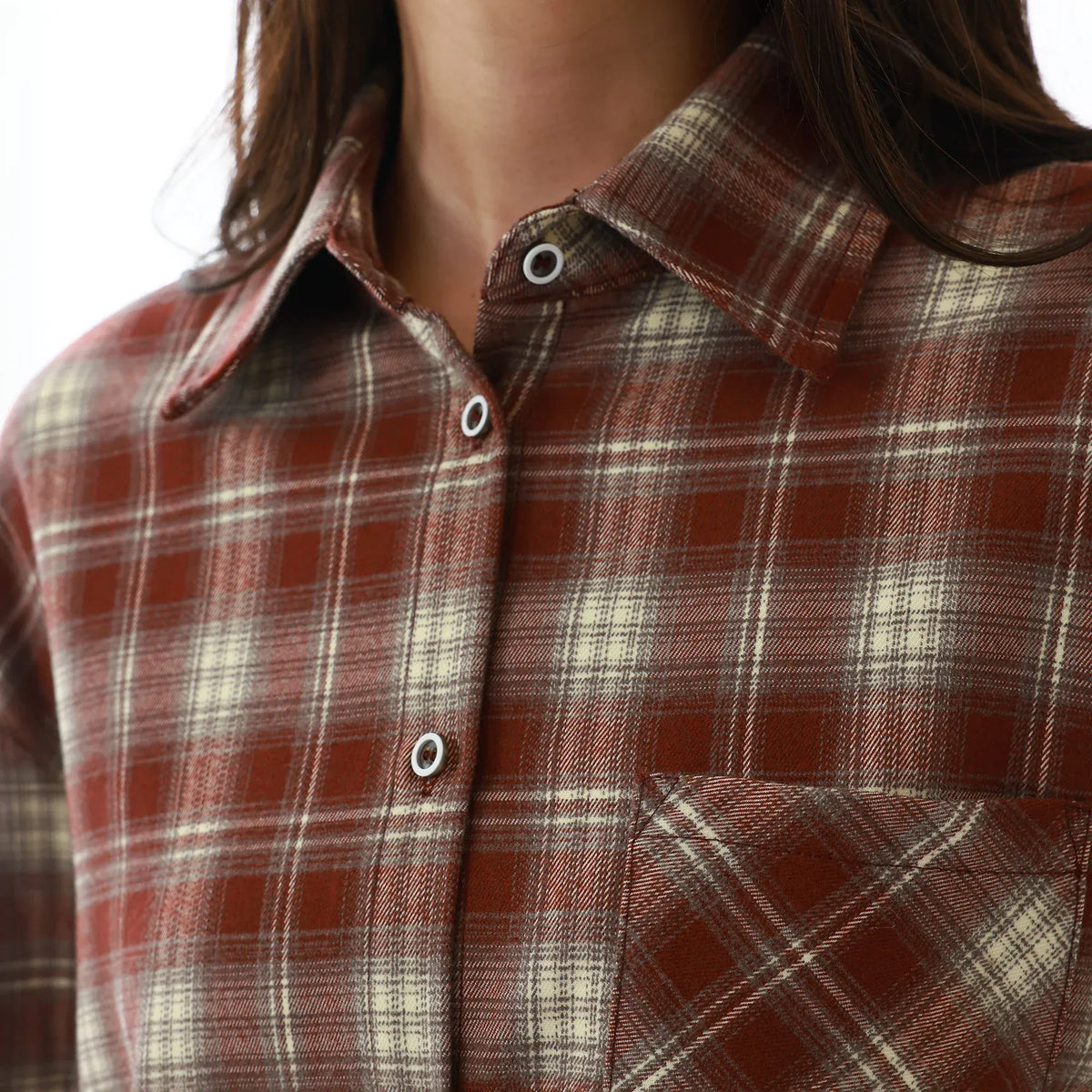 Elegant Checked Shirt for Women Image