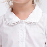 Embroidery Uniform Shirt for Girls Image
