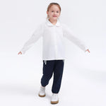 Embroidery Uniform Shirt for Girls Image