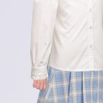 Embroidery Uniform Shirt for Girls Image
