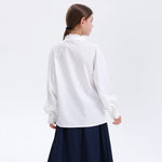 Embroidery Uniform Shirt for Girls Image
