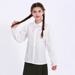 Embroidery Uniform Shirt for Girls Image