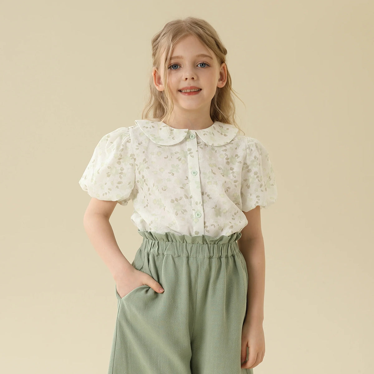 Floral Shirt For Girls
