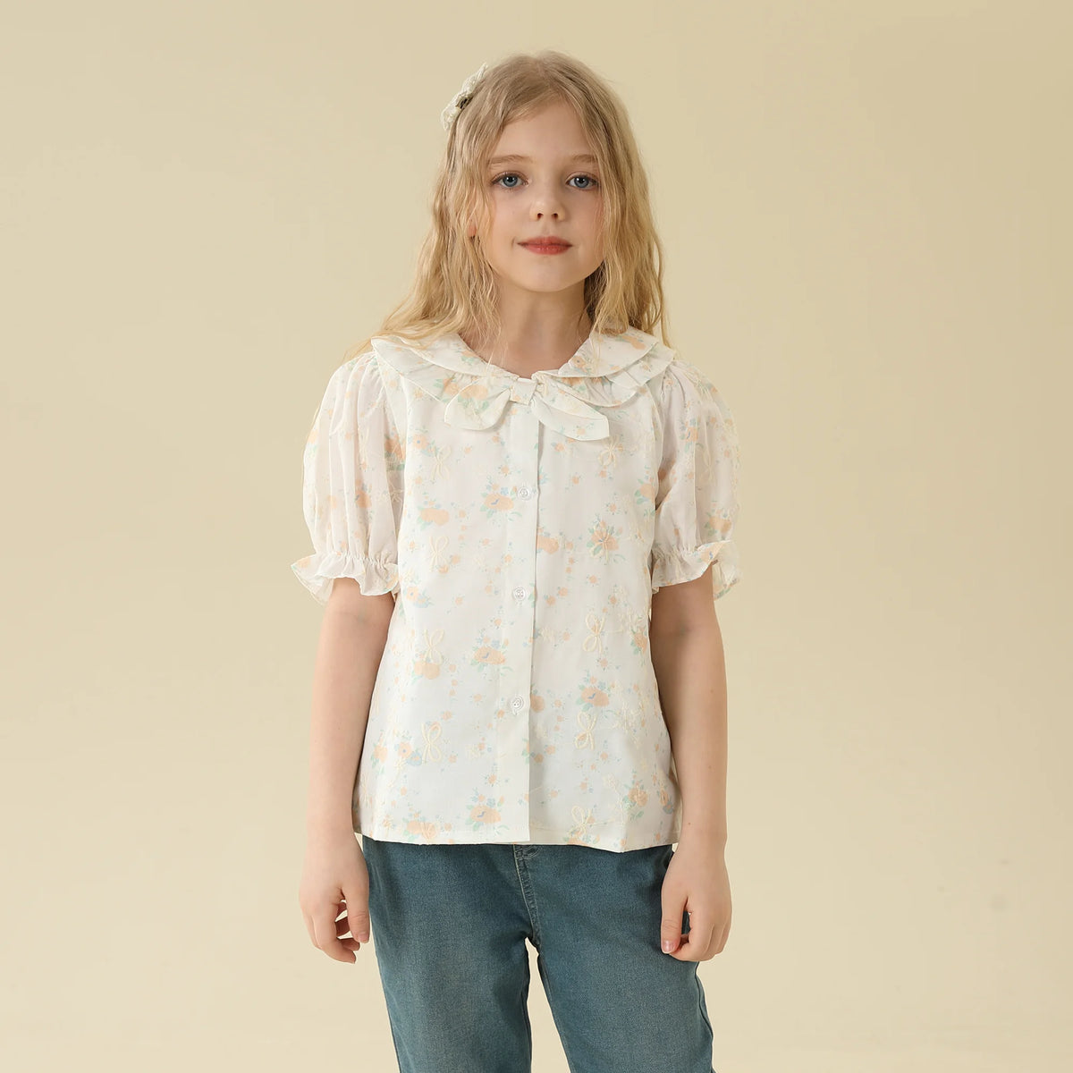 Floral Shirt For Girls