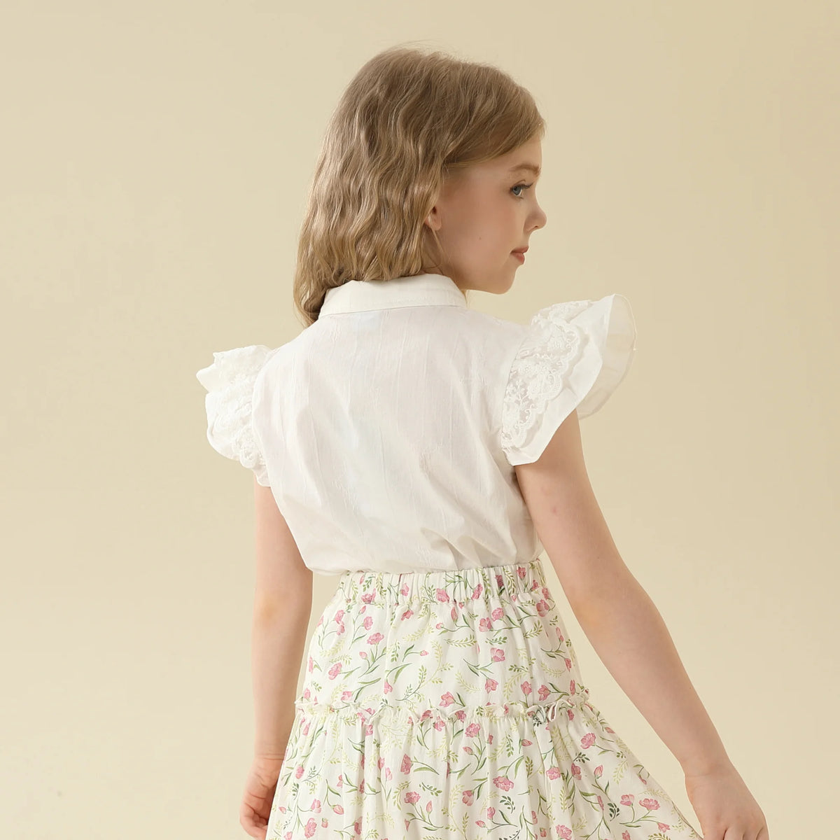 Floral Shirt For Girls