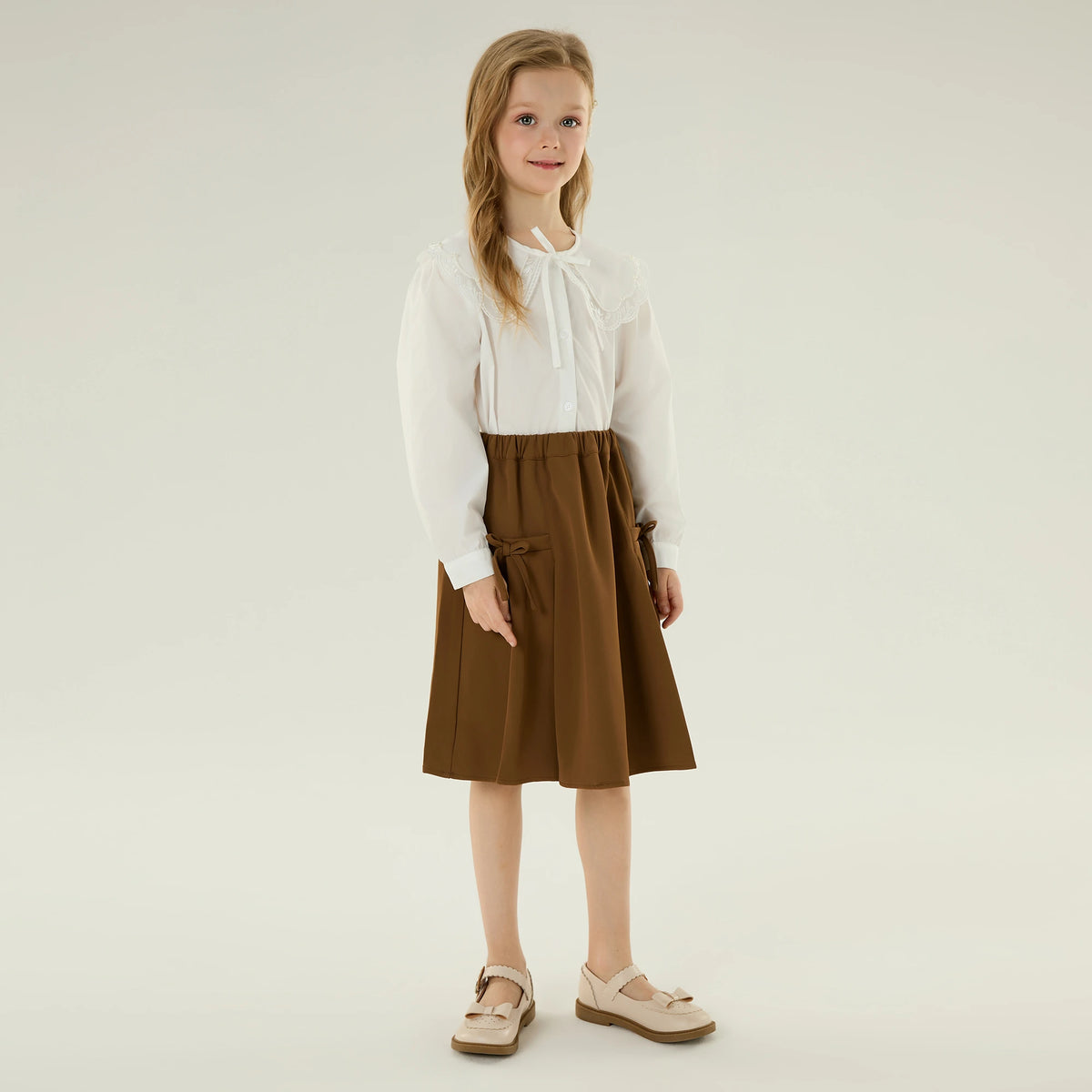 Embroidery Casual Shirt for Girls