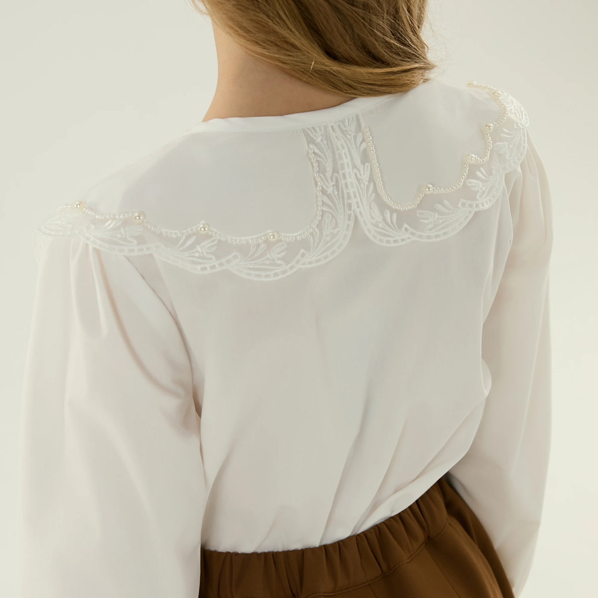 Embroidery Casual Shirt for Girls