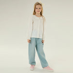 Jacquard Casual Shirt for Girls