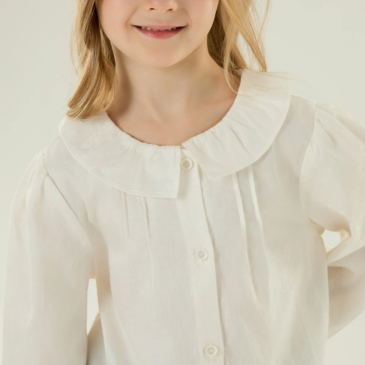 Jacquard Casual Shirt for Girls
