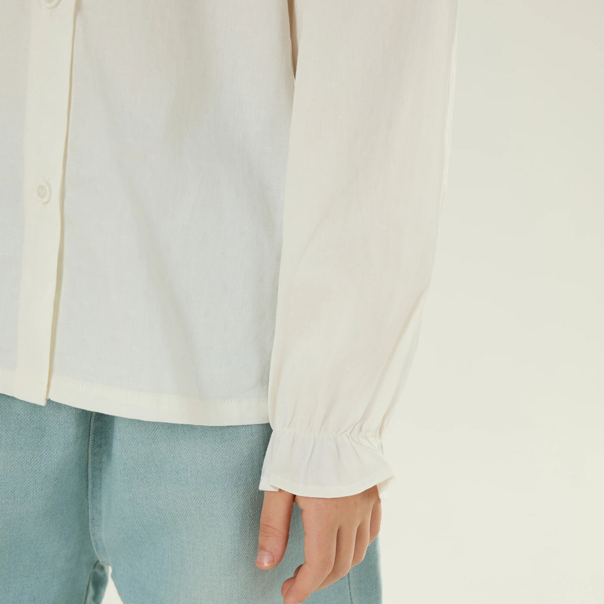 Jacquard Casual Shirt for Girls