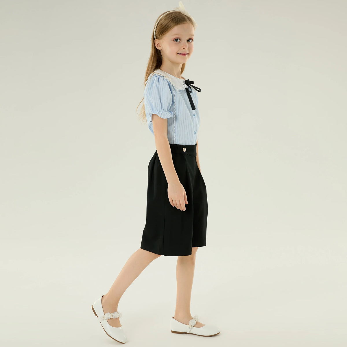 Striped Casual Shirt for Girls