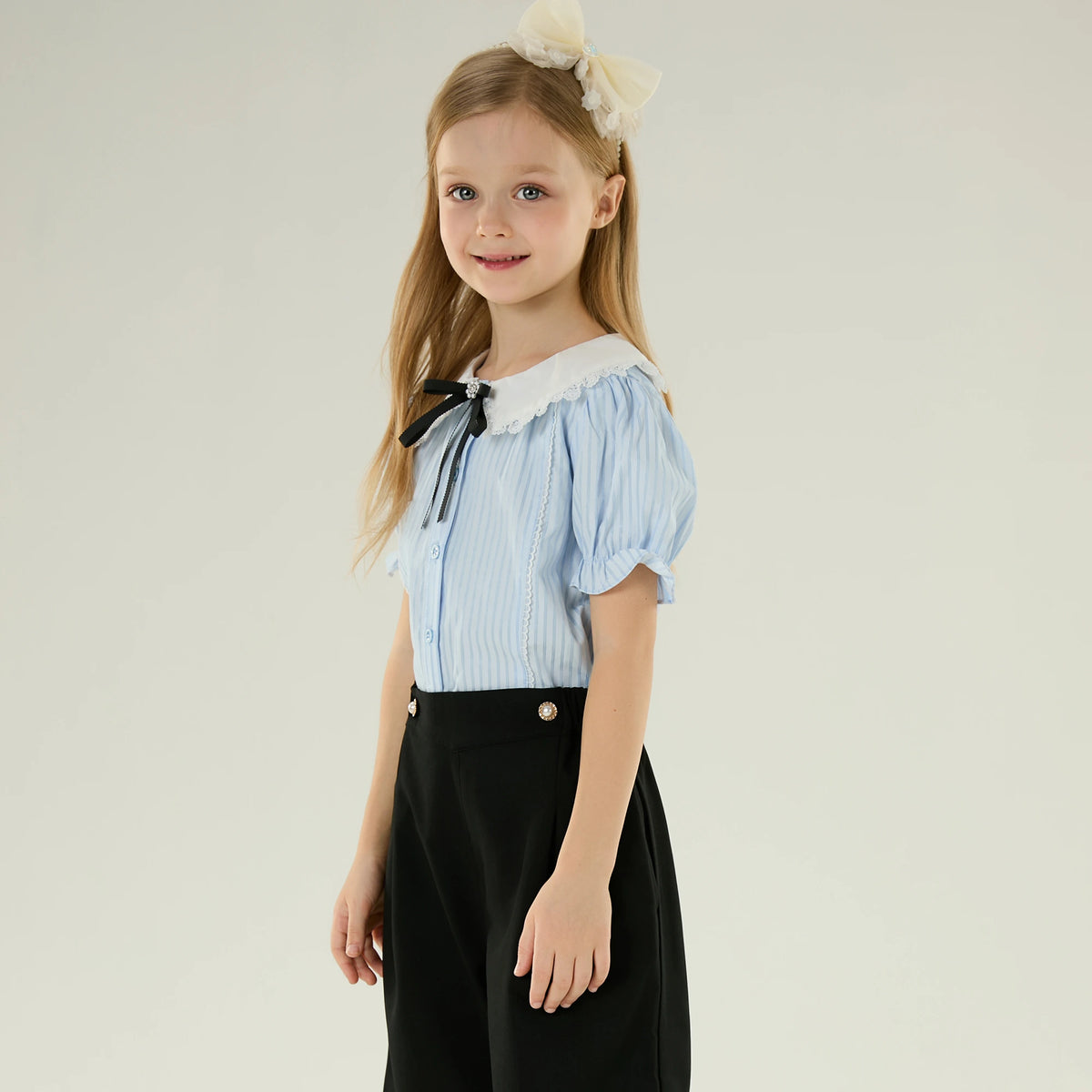 Striped Casual Shirt for Girls