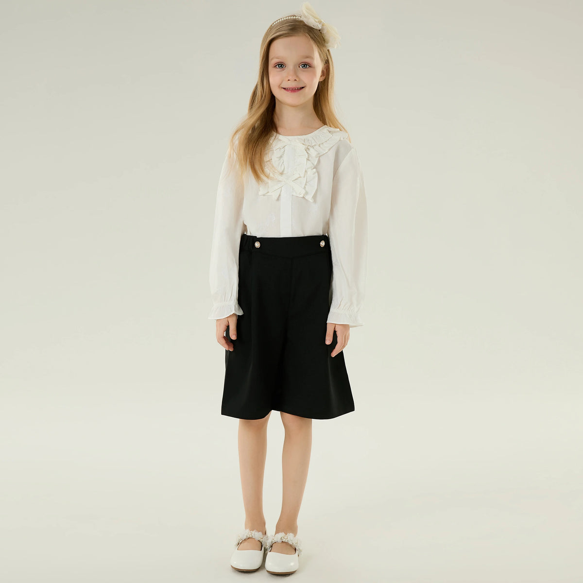 Jacquard Casual Shirt for Girls