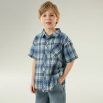 قميص كاجوال كاروهات للأولاد