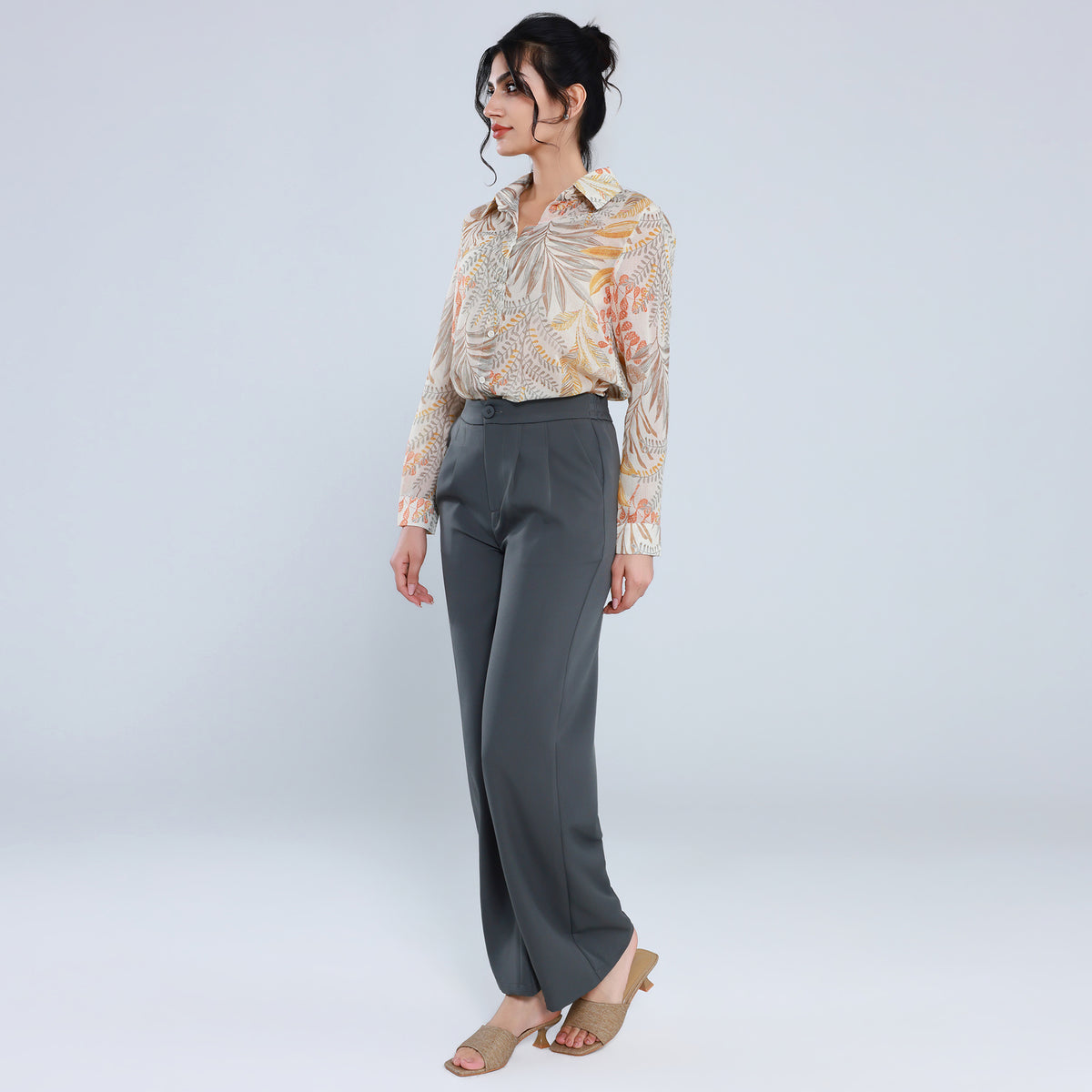 Elegant Floral Shirt for Women