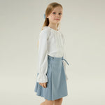 laced Elegant Shirt for Girls
